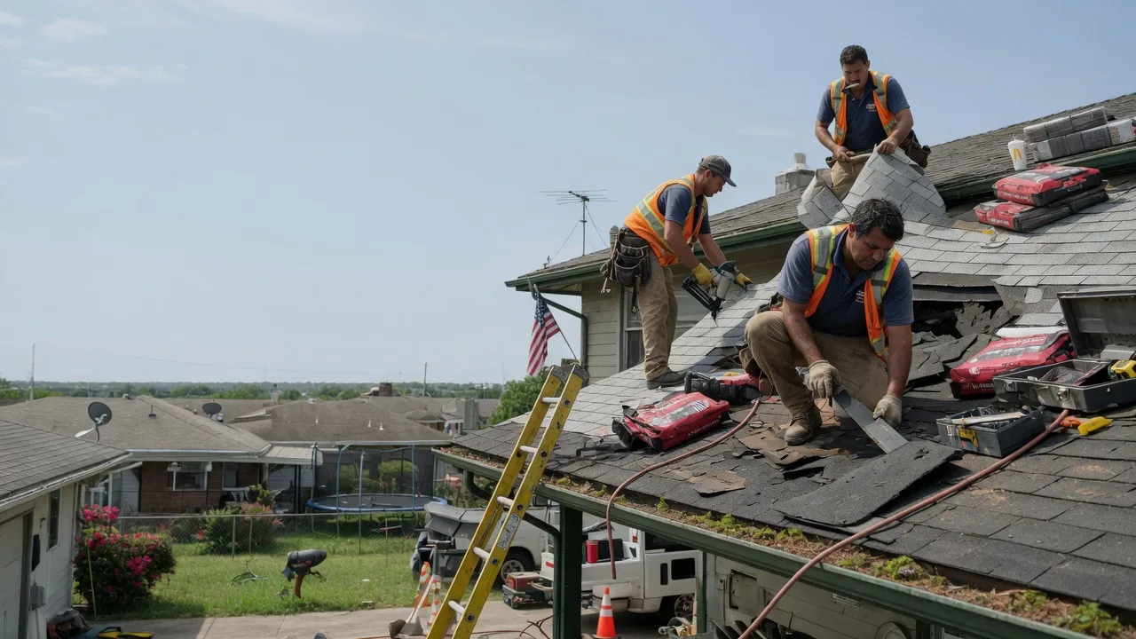 Roof Repair in Fort Towson, OK near me